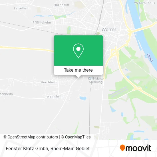 Карта Fenster Klotz Gmbh