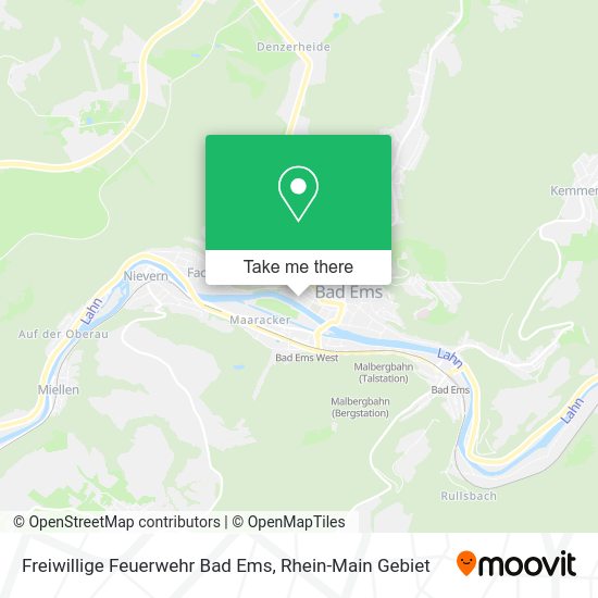 Карта Freiwillige Feuerwehr Bad Ems