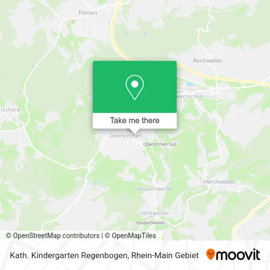 Карта Kath. Kindergarten Regenbogen