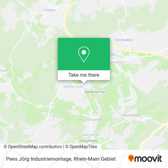 Карта Pees Jörg Industriemontage
