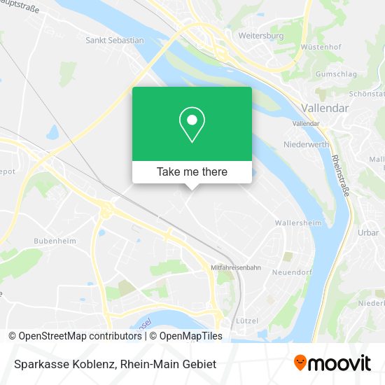 Карта Sparkasse Koblenz