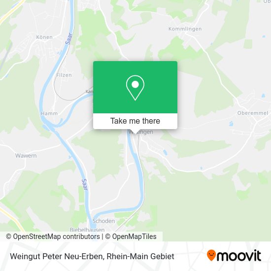 Карта Weingut Peter Neu-Erben