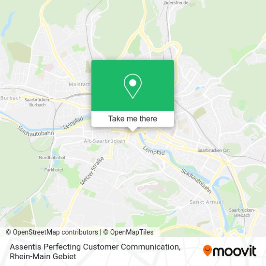 Карта Assentis Perfecting Customer Communication