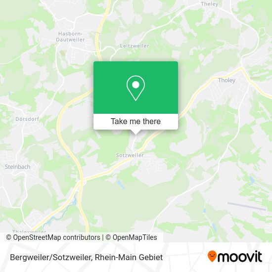 Карта Bergweiler/Sotzweiler
