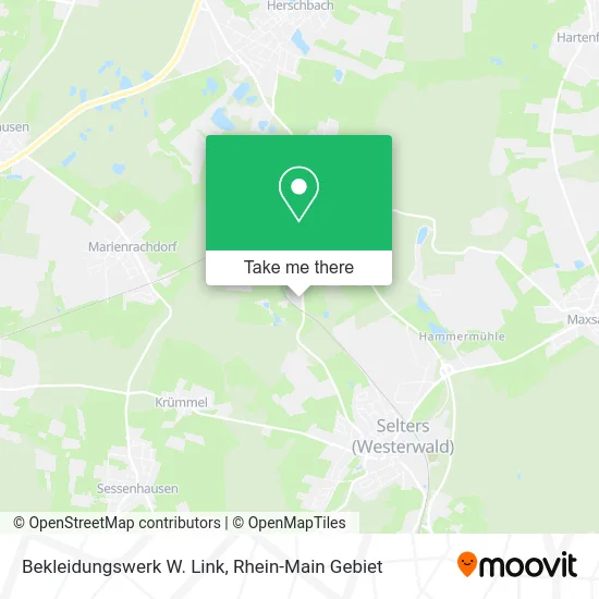 Карта Bekleidungswerk W. Link