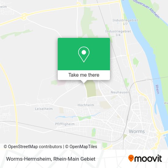 Карта Worms-Herrnsheim