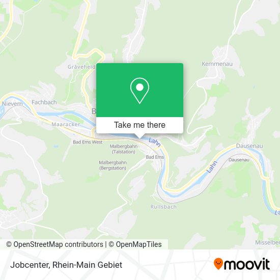Карта Jobcenter