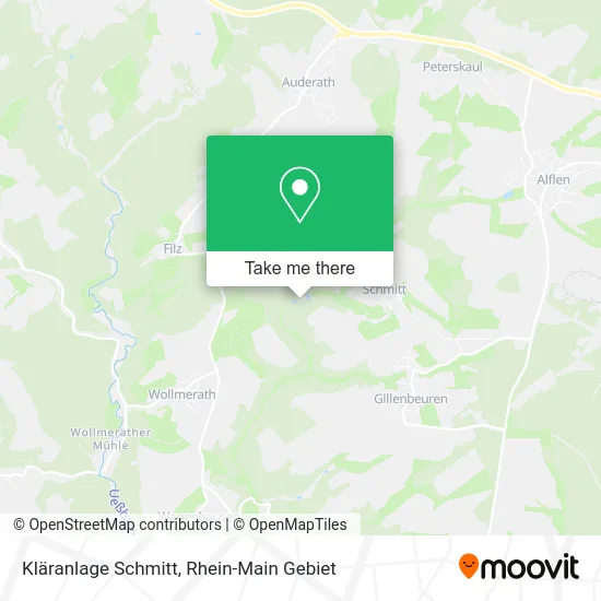 Карта Kläranlage Schmitt