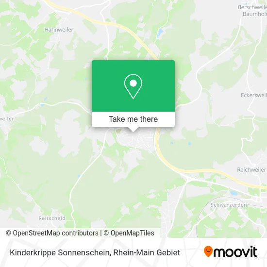 Карта Kinderkrippe Sonnenschein