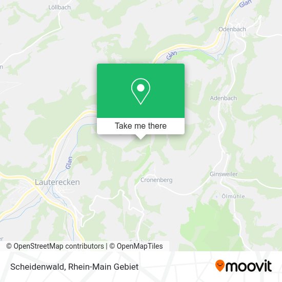 Карта Scheidenwald