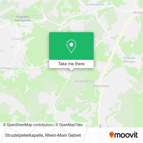 Strudelpeterkapelle map