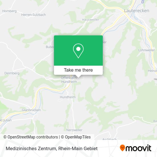 Карта Medizinisches Zentrum