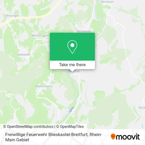 Карта Freiwillige Feuerwehr Blieskastel-Breitfurt