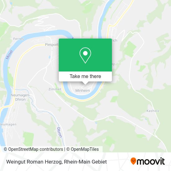 Карта Weingut Roman Herzog