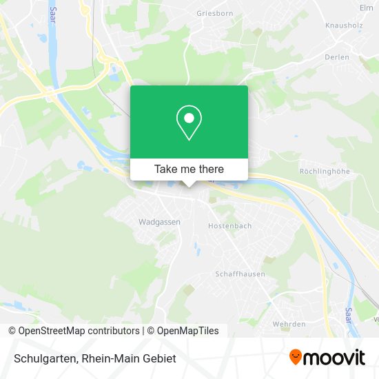 Карта Schulgarten
