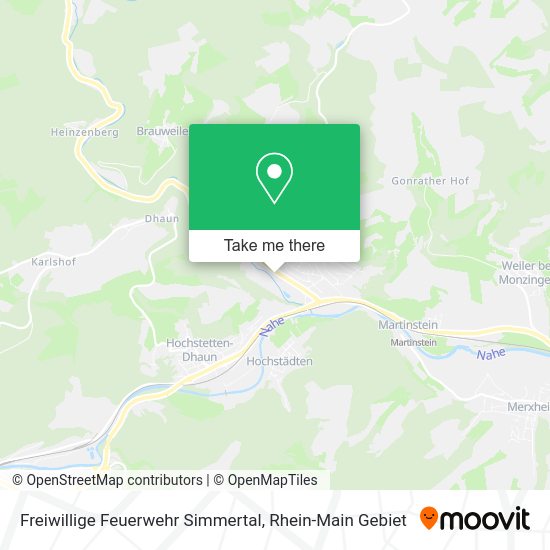 Карта Freiwillige Feuerwehr Simmertal