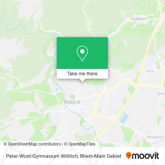 Карта Peter-Wust-Gymnasium Wittlich