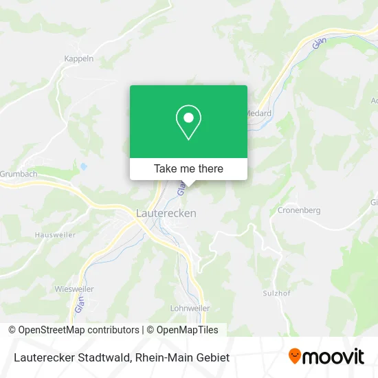 Карта Lauterecker Stadtwald