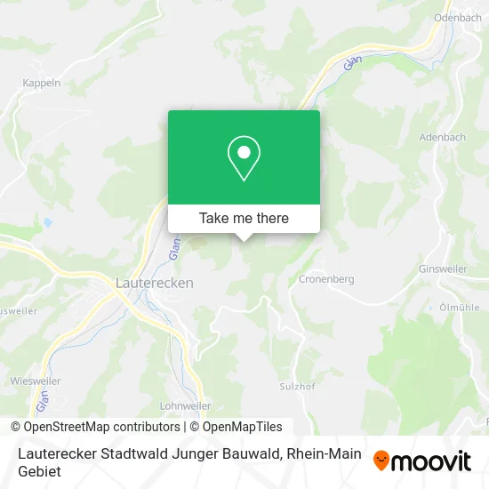 Карта Lauterecker Stadtwald Junger Bauwald