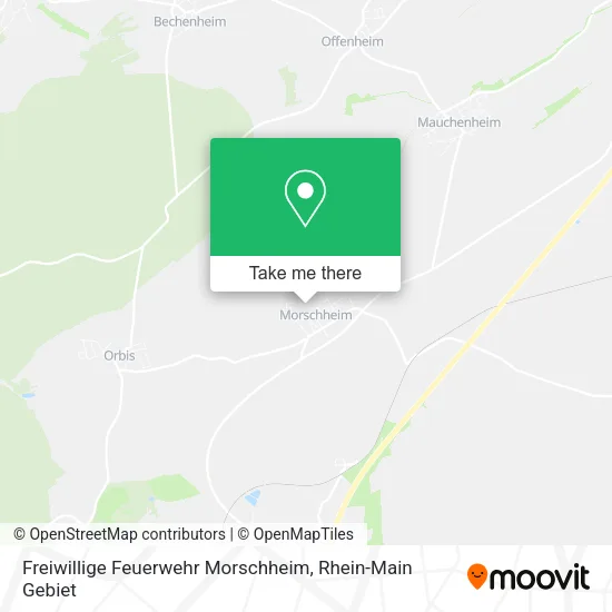 Карта Freiwillige Feuerwehr Morschheim