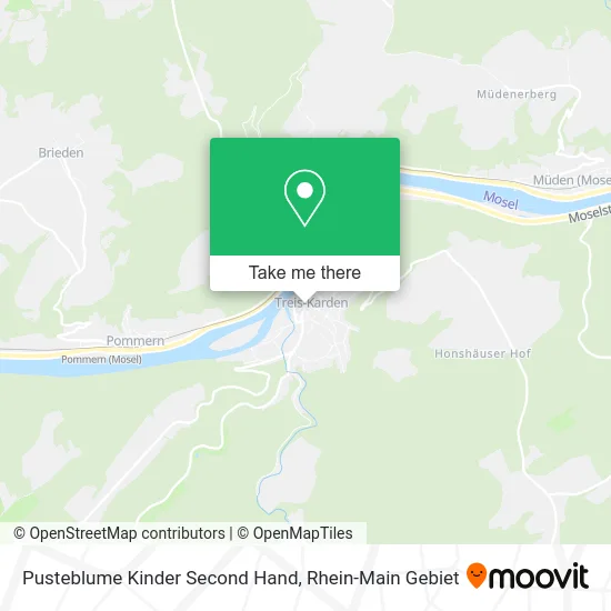 Карта Pusteblume Kinder Second Hand