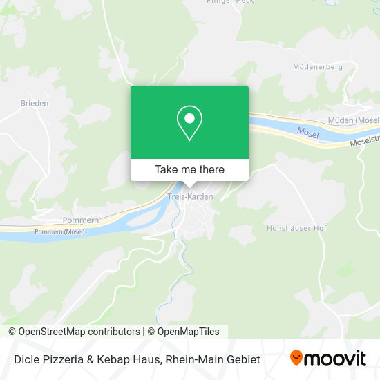 Карта Dicle Pizzeria & Kebap Haus