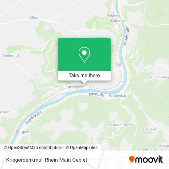 Карта Kriegerdenkmal