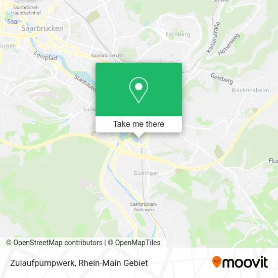 Карта Zulaufpumpwerk