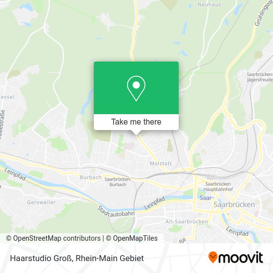 Haarstudio Groß map
