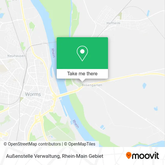 Карта Außenstelle Verwaltung