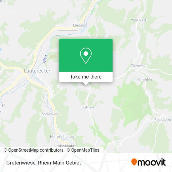 Карта Gretenwiese