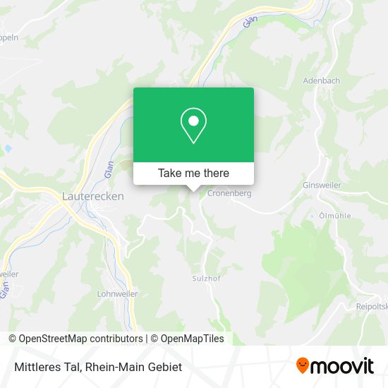 Карта Mittleres Tal