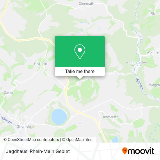 Jagdhaus map
