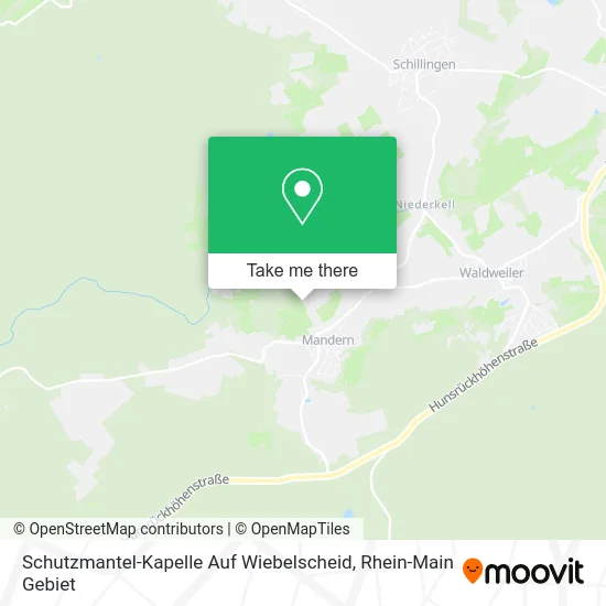Карта Schutzmantel-Kapelle Auf Wiebelscheid
