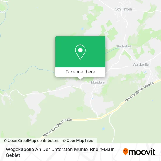 Карта Wegekapelle An Der Untersten Mühle