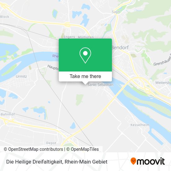Карта Die Heilige Dreifaltigkeit