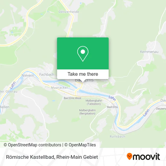 Карта Römische Kastellbad