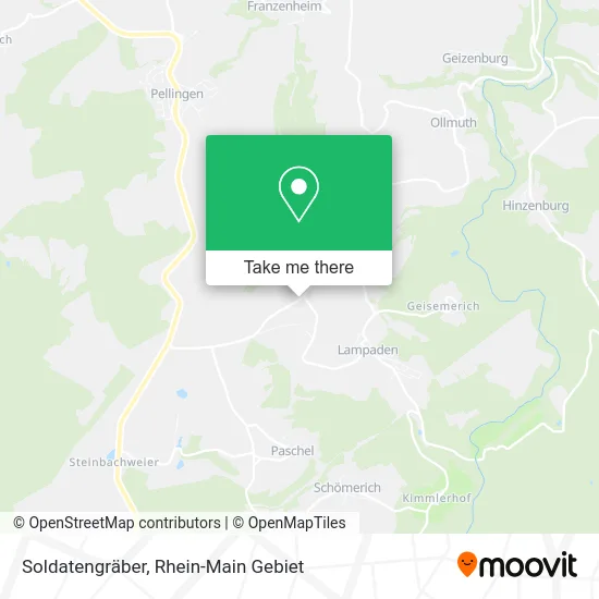 Карта Soldatengräber