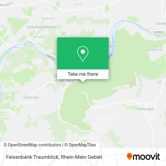Карта Felsenbank Traumblick