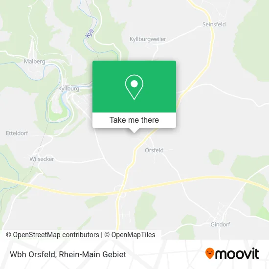 Wbh Orsfeld map