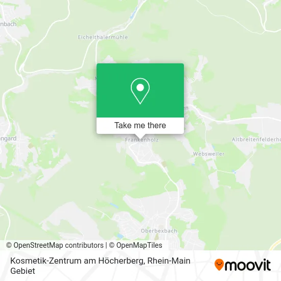Карта Kosmetik-Zentrum am Höcherberg