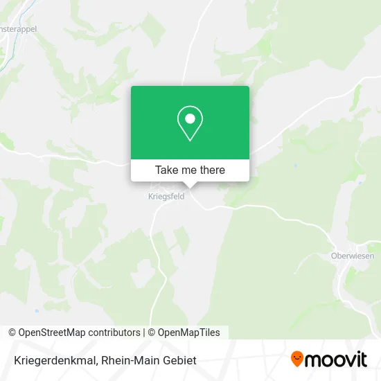 Карта Kriegerdenkmal