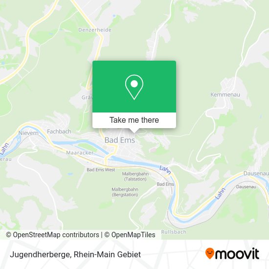 Карта Jugendherberge