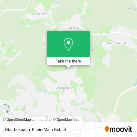 Карта Oberbexbach