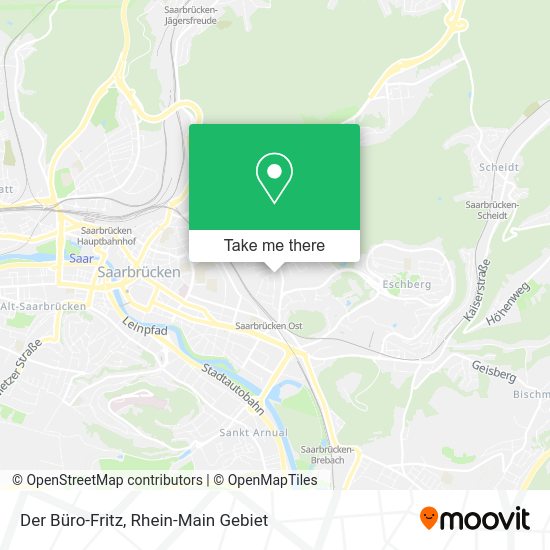 Карта Der Büro-Fritz