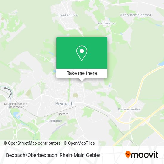 Карта Bexbach/Oberbexbach
