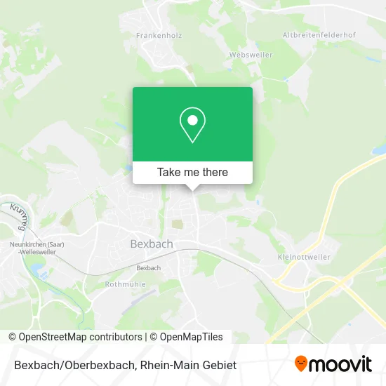 Карта Bexbach/Oberbexbach