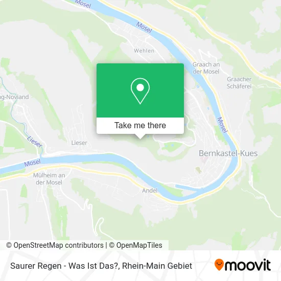 Карта Saurer Regen - Was Ist Das?