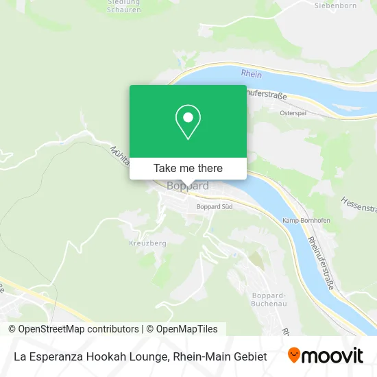 Карта La Esperanza Hookah Lounge