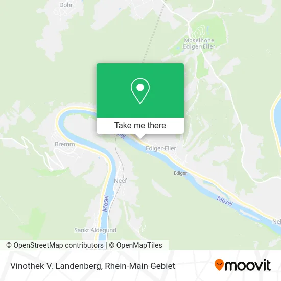 Карта Vinothek V. Landenberg